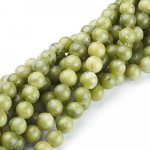 Jadeit 8mm šňůra (46 - 48 korálků) – Zboží Dáma