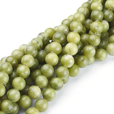 Jadeit 8mm šňůra (46 - 48 korálků) – Zboží Dáma
