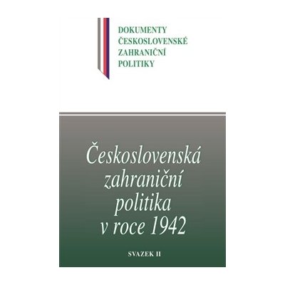 Československá zahraniční politika v roce 1942