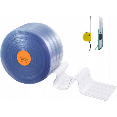 SucceBuy Závěs 3048x30 5x0 3 CM PVC + DOTP Průhledná Role – Hledejceny.cz