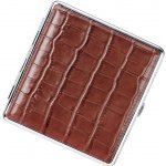 Angelo cigaretové pouzdro crocodile černé 20 cig. – Zboží Mobilmania