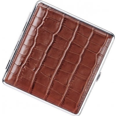 Angelo cigaretové pouzdro crocodile černé 20 cig. – Zboží Mobilmania