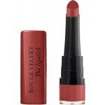 Bourjois Paris Rouge Velvet The Lipstick matná rtěnka 2 , 50 Rouge Tatin 4 g – Zbozi.Blesk.cz