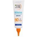  Garnier Ambre Solaire Sensitive Advanced Serum SPF50+ unisex opalovací ochranné sérum na tělo i obličej 125 ml