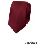Avantgard Kravata Slim Lux 571-22498 bordó – Hledejceny.cz