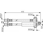 Brzdová hadice BOSCH 1 987 476 615 1 987 476 615 – Sleviste.cz