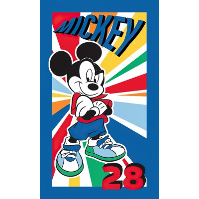 Carbotex dětský froté ručník FRAJER MICKEY MOUSE, modrý, 30 x 50 cm – Sleviste.cz