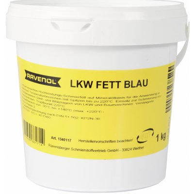 Ravenol LKW FETT BLAU 1 kg – Zbozi.Blesk.cz