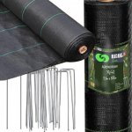 Gardenline Zahradní netkaná agrotextilie, černá, 1,1 x 100 m – Zboží Dáma