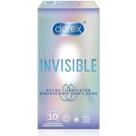 Durex Invisible Extra Thin Extra Lubricated 10ks – Zbozi.Blesk.cz