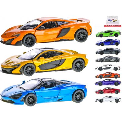 Mikro trading Sestavený kovový model McLaren na zpětný chod 12,5 cm – Zbozi.Blesk.cz