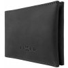 Peněženka Fixed chytrá kožená peněženka Smile Wallet černá s trackerem