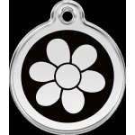 Red Dingo Květina černá M 30 mm – Zboží Mobilmania