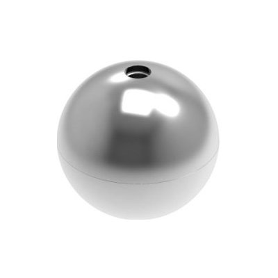 Hahn Steel Nerezová koule dutá O50 mm se závitem M8, AISI 304 - lesk – Zboží Mobilmania