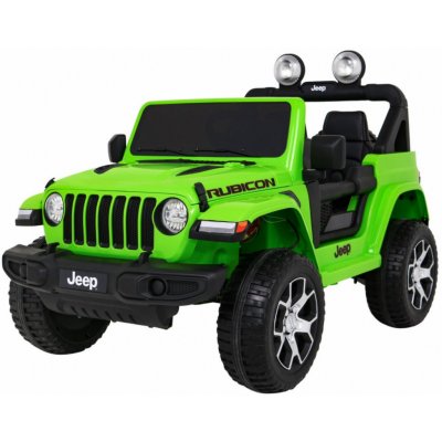 Mamido elektrické autíčko Jeep Wrangler Rubicon 4x4 zelená