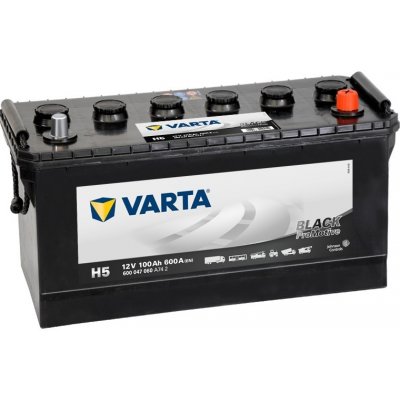 Varta Promotive Black 12V 100Ah 600A 600 047 060 – Hledejceny.cz