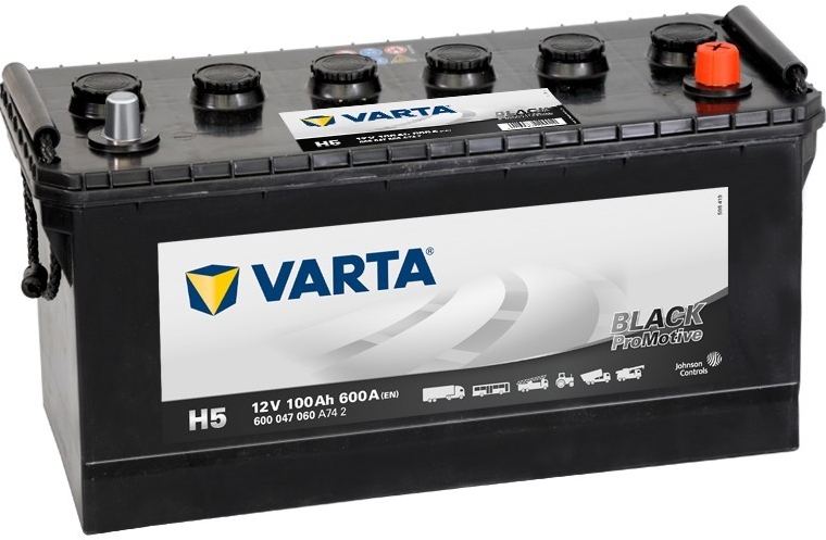 Varta Promotive Black 12V 100Ah 600A 600 047 060