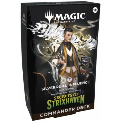 Wizards of the Coast Magic The Gathering Secrets of Strixhaven Commander Deck - Silverquill Influence – Hledejceny.cz