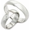 Prsteny Aumanti Snubní prsteny 138 Platina bílá