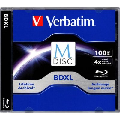 Verbatim BDXL100GB 4x, jewel, 1ks (98912) – Zboží Živě