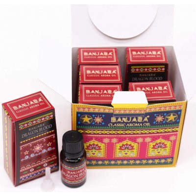 Banjara Indický Vonný Olej Dračí Krev 10 ml – Hledejceny.cz