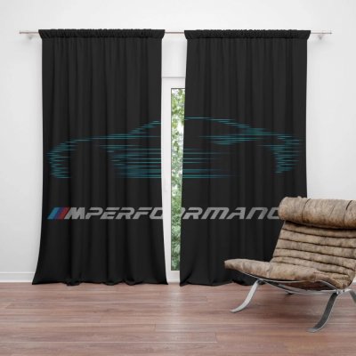Závěsy MPERFORMANCE Glow: 2 ks - 140x250 cm - Sablio – Hledejceny.cz