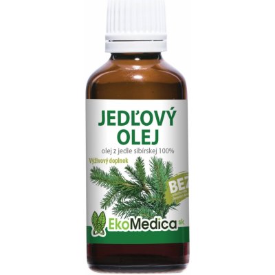 EkoMedica Jedlový olej 100% 50 ml