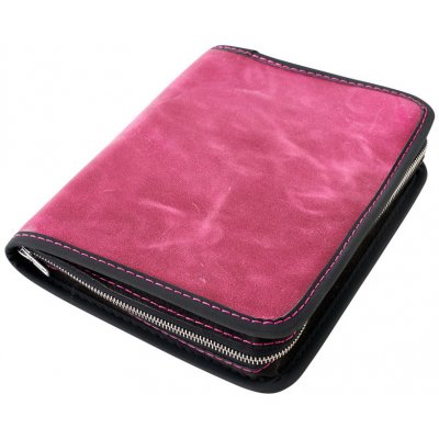 Obal na knihu se zipem XL Pull up Růžová – Hledejceny.cz