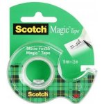 3M Scotch Magic Invisible s odvíječem 19 mm x 7,5 m – Zboží Dáma
