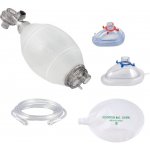 HUM Resuscitační set 2 - AERObag® SEBS (2 masky) dětský, Velikost masky: 1, 2 – Zboží Mobilmania