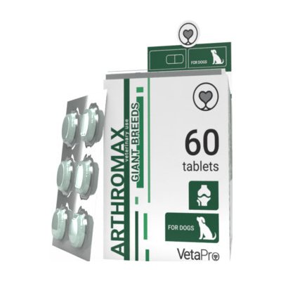 Vetapro Arthromax Dog Giant Breeds 60 tbl – Hledejceny.cz