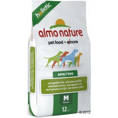 Almo Nature Holistic DOG Medium Adult Lamb and Rice 12 kg – Hledejceny.cz