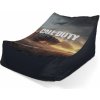 Sedací vak a pytel Sablio sedací vak Lounge Call of Duty Bojiště 80 x 95 x 50 cm