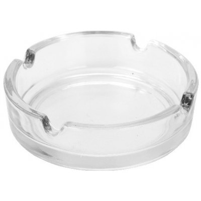 M.A.T. Popelník 11cm skleněný čirý – Zboží Dáma