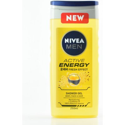 Nivea Men Active Energy sprchový gel 250 ml – Sleviste.cz