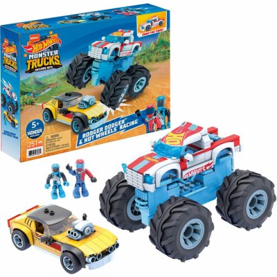 Mattel MEGA CONSTRUX Hot Wheels RODGER DODGER A ZÁVODĚNÍ – Zboží Dáma