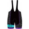 Cyklistické kraťasy GT Race dámské s laclem 2016 purple/blue