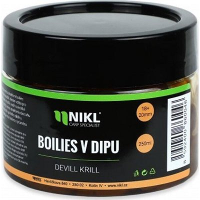 Karel Nikl boilies V Dipu 250g 18+20mm gigantica – Zbozi.Blesk.cz