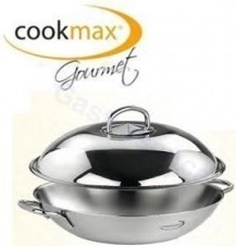 Cookmax Gourmet Wok s poklicí 6l 36 x 7,5 cm