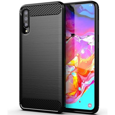 Pouzdro CARBON Samsung A705F Galaxy A70 černé – Sleviste.cz