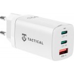 Tactical AR-QC-PD 2xUSB-A/USB-C QC 3.0 5.4A Cestovní Nabíječka White – Zboží Živě