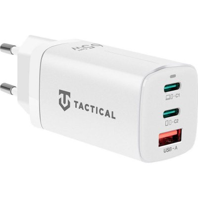 Tactical AR-QC-PD 2xUSB-A/USB-C QC 3.0 5.4A Cestovní Nabíječka White – Zboží Živě