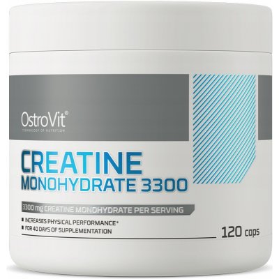 Ostrovit Creatine monohydrate 3300 120 kapslí – Zboží Mobilmania