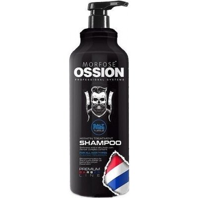 Morfose Ossion Premium Barber Keratin Treatment Shampoo pre všetky typy vlasov bez soli 1000 ml