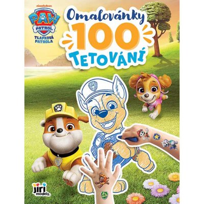 Omalovánky a 100 tetování Tlapková patrola – Hledejceny.cz