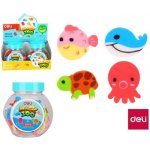 DELI Guma mazací zvířátka mini dóza 20 ks EH03206 – Zboží Mobilmania