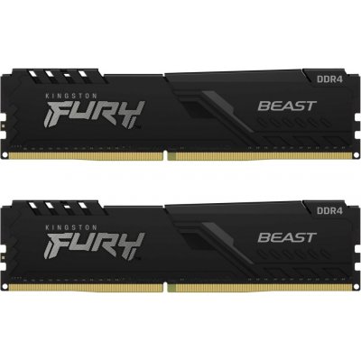 Kingston FURY Beast DDR5 32GB 3200MHz CL16 (2x16GB) KF432C16BB1K2/32 – Zboží Živě
