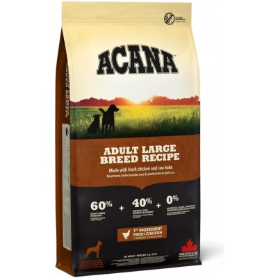 Acana Heritage Adult Large Breed Chicken 17 kg – Zboží Mobilmania