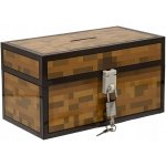 POKLADNIČKA MINECRAFT TRUHLA CHEST MONEY BOX 12CM UZAMYKATELNÁ VISACÍM ZÁMKEM – Zbozi.Blesk.cz