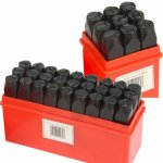 MAR-POL Raznice písmena a číslice, sada razidel 36 ks, 10 mm M57488 – Hledejceny.cz